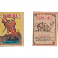 Lote Figuritas Basuritas 80s