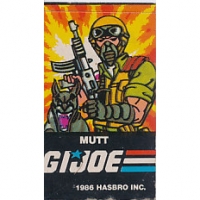 Figurita GIJOE Golosina 80s