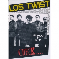 Tarjeta boliche Mexx show Los Twist