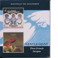 CD Doble Gentle Giant  - Octopus - Three Friends