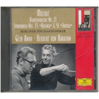 CD Mozart Symphonies 35 and 41- Herbert von Karajan - Alemán